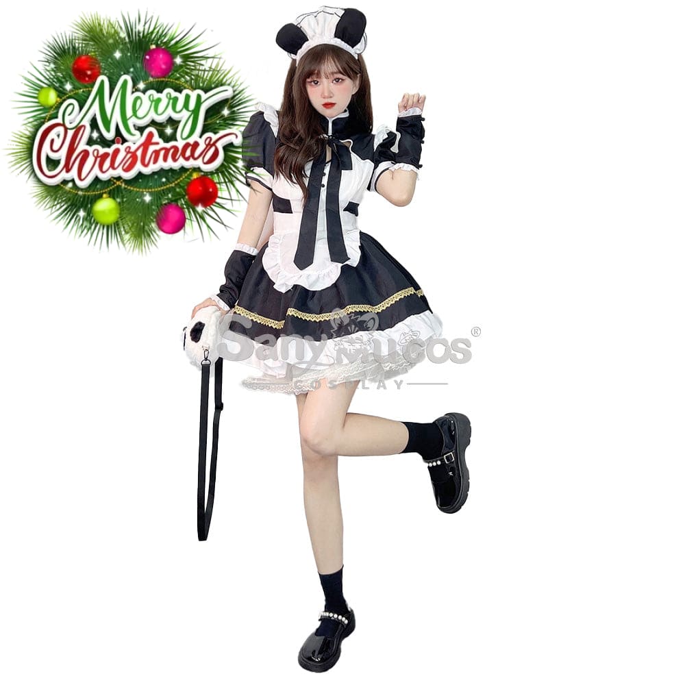 【In Stock】Halloween Cosplay Panda Girl Costume Costumes