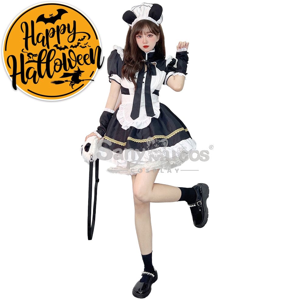 【In Stock】Halloween Cosplay Panda Girl Costume Costumes