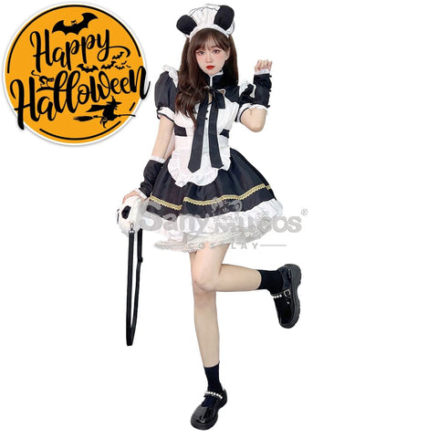 【In Stock】Halloween Cosplay Panda Girl Costume Costumes