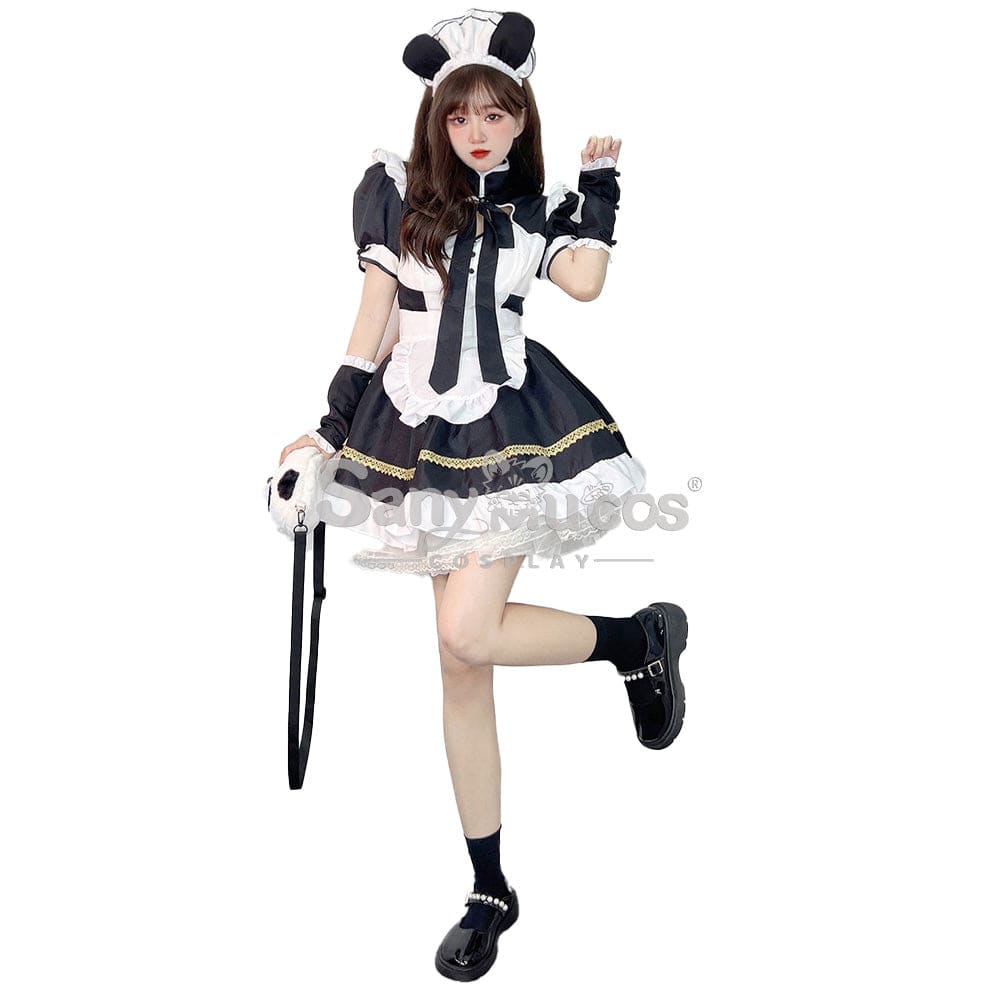 【In Stock】Halloween Cosplay Panda Girl Costume Costumes