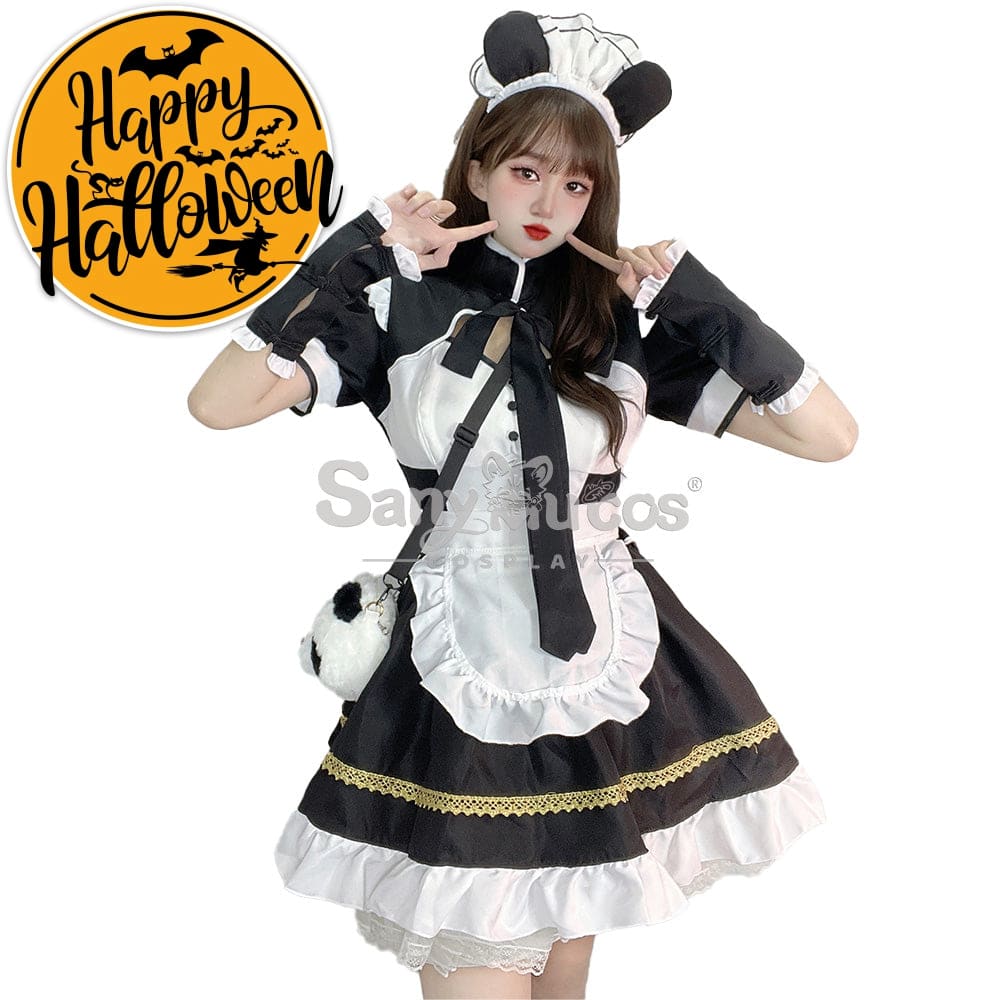 【In Stock】Halloween Cosplay Panda Girl Costume Costumes