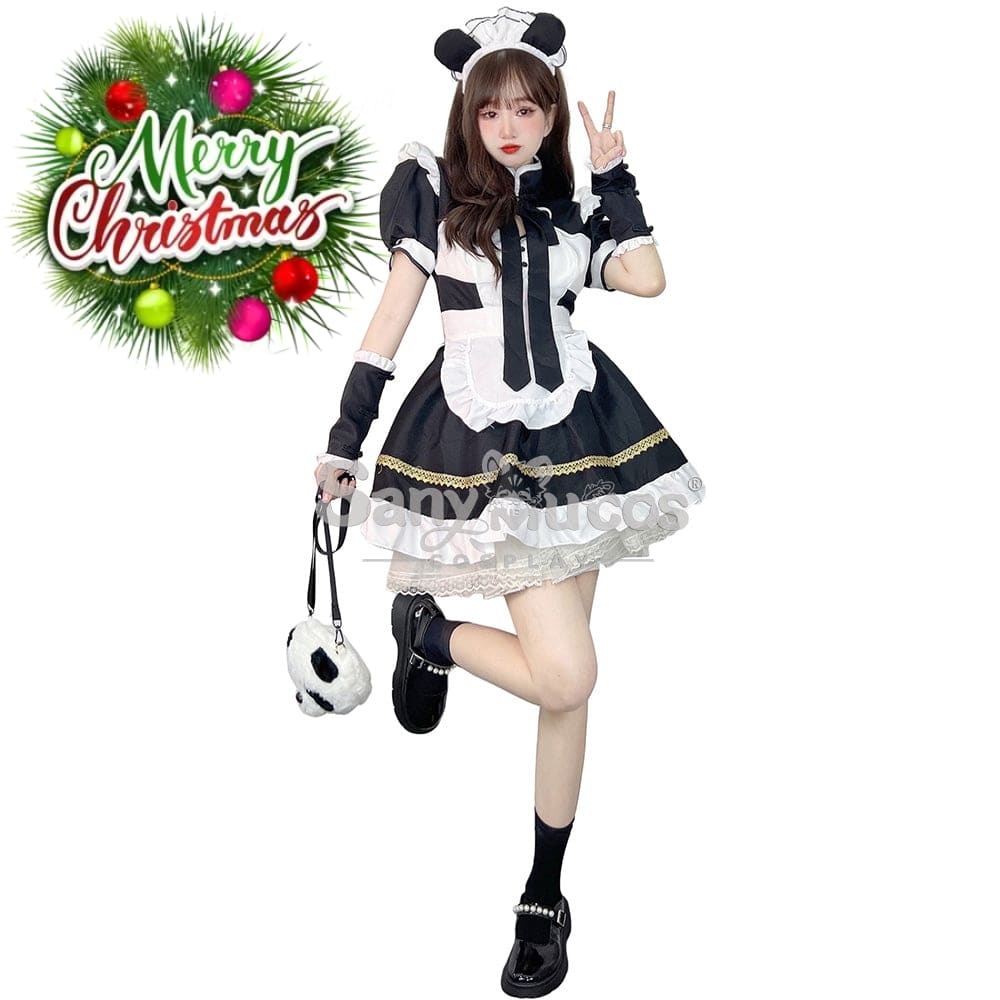 【In Stock】Halloween Cosplay Panda Girl Costume Costumes