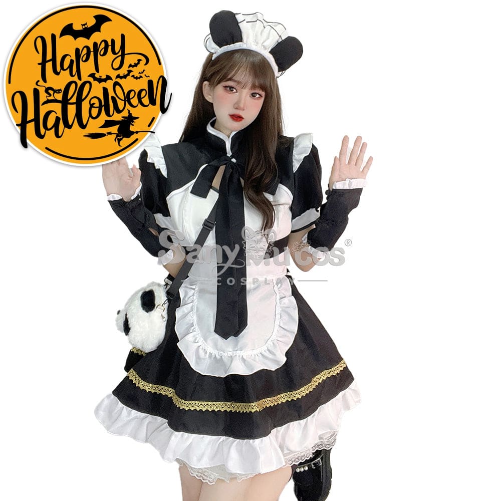 【In Stock】Halloween Cosplay Panda Girl Costume Costumes