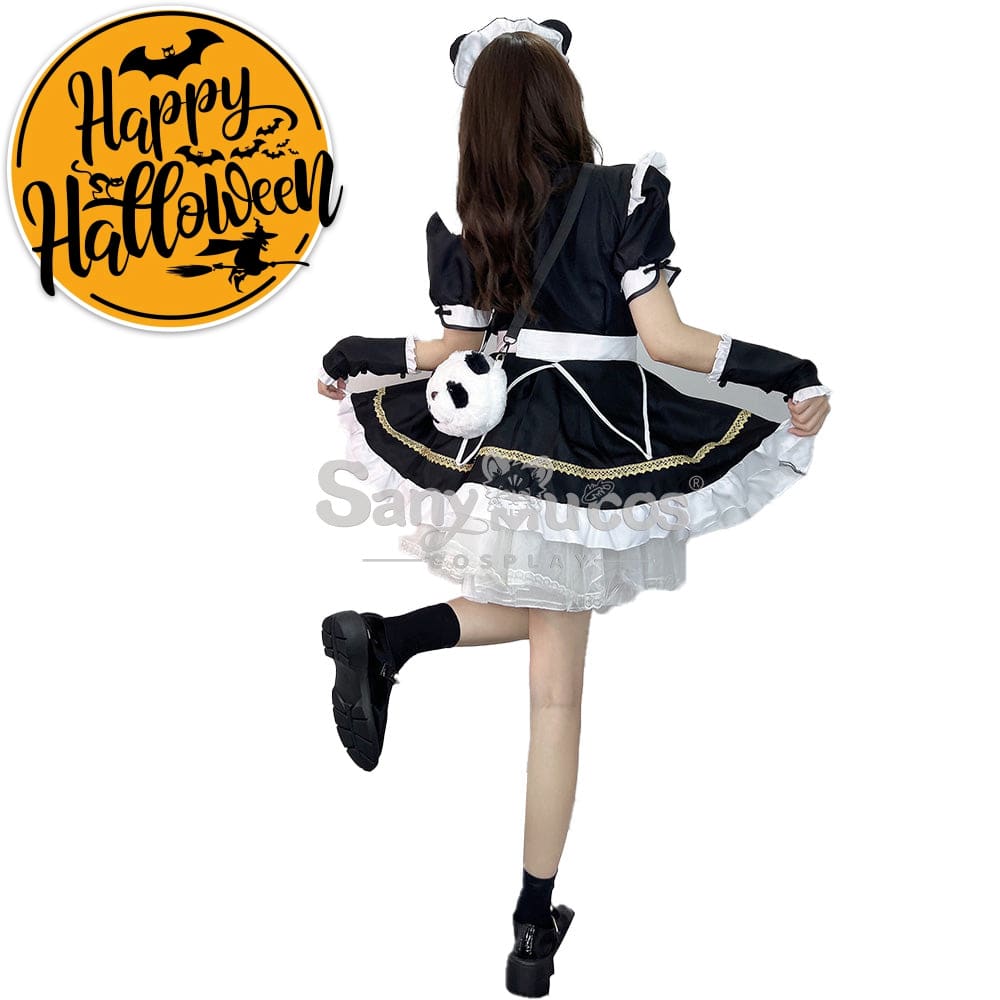【In Stock】Halloween Cosplay Panda Girl Costume Costumes