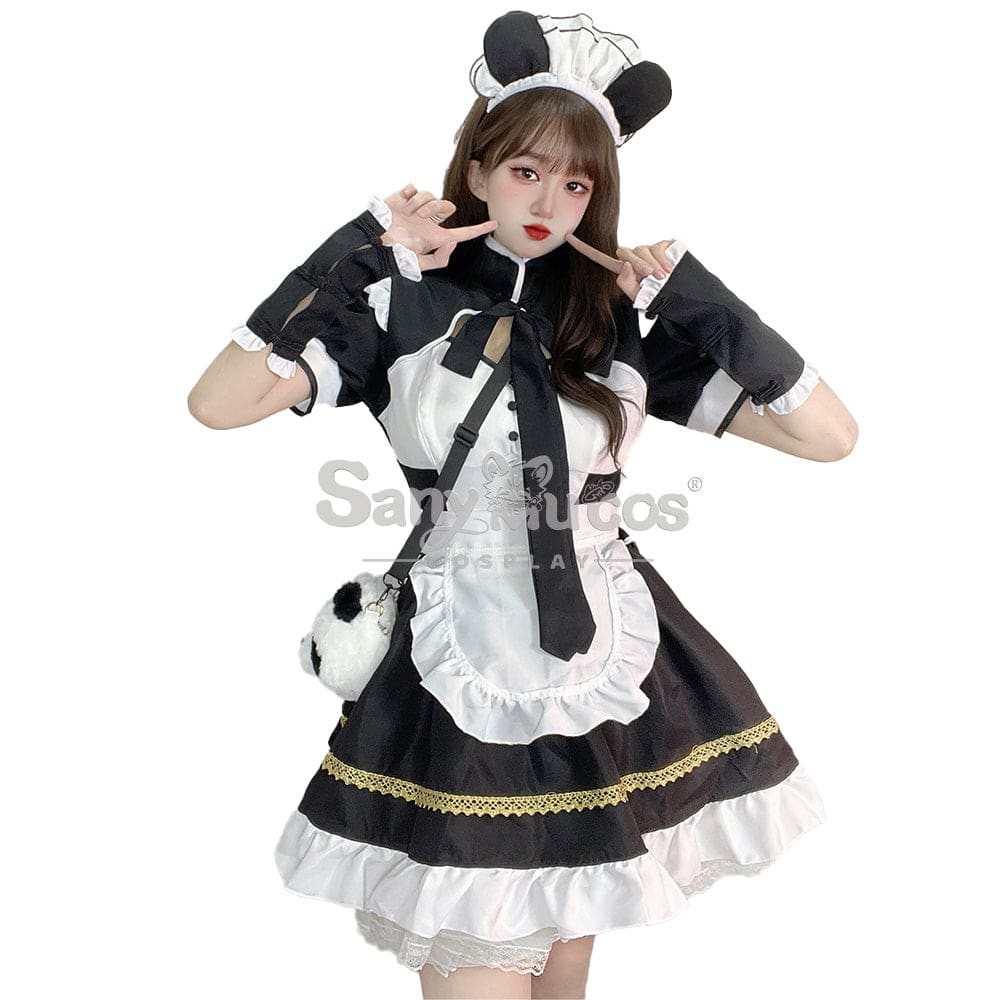 【In Stock】Halloween Cosplay Panda Girl Costume Costumes