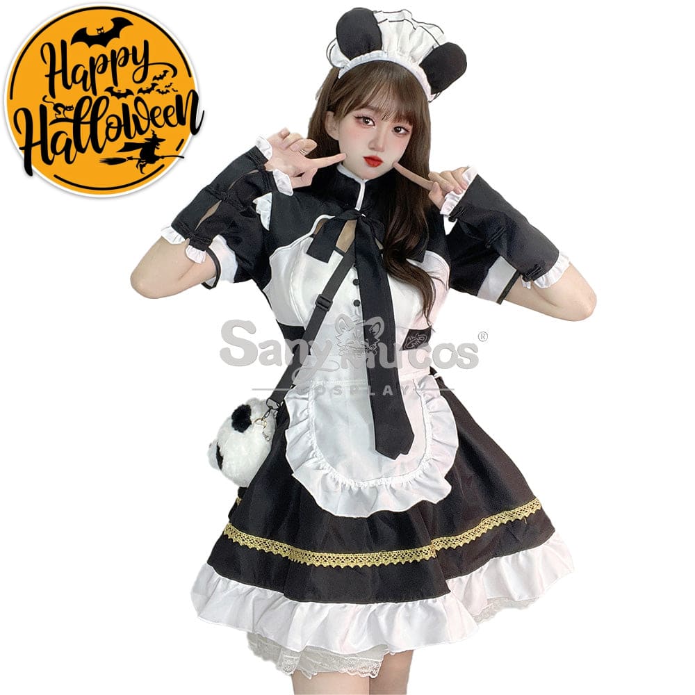 【In Stock】Halloween Cosplay Panda Girl Costume Costumes