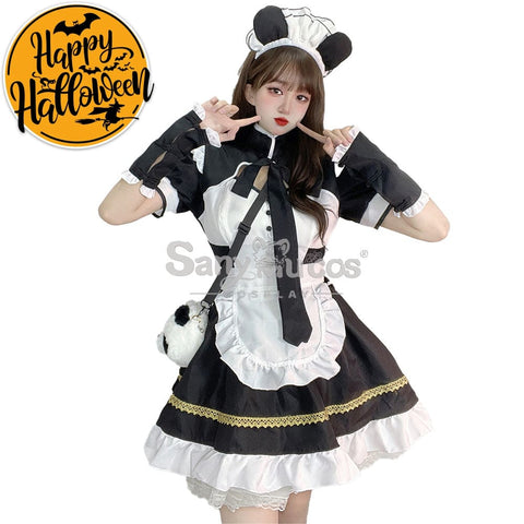 【In Stock】Halloween Cosplay Panda Girl Costume Costumes