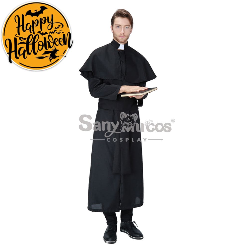 【In Stock】Halloween Cosplay Pastor Gown Costume Costumes