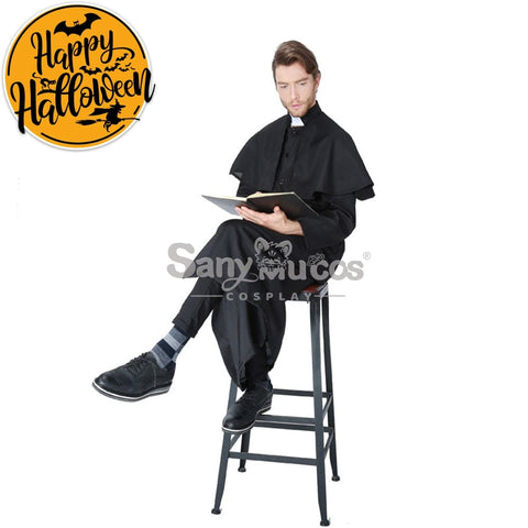【In Stock】Halloween Cosplay Pastor Gown Costume Costumes