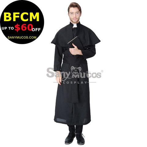 【In Stock】Halloween Cosplay Pastor Gown Costume Costumes