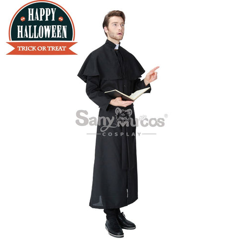 【In Stock】Halloween Cosplay Pastor Gown Costume Costumes