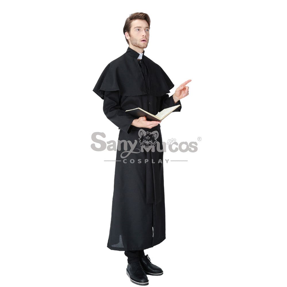 【In Stock】Halloween Cosplay Pastor Gown Costume Costumes