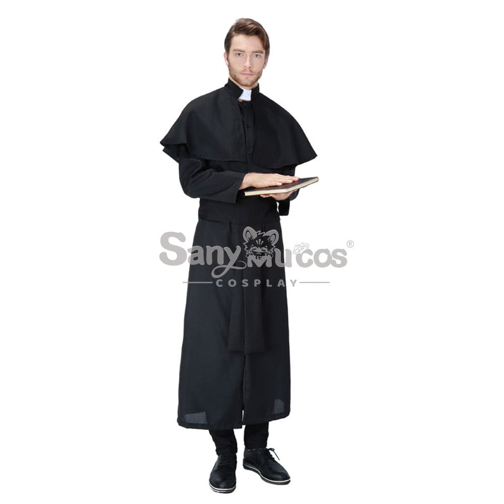 【In Stock】Halloween Cosplay Pastor Gown Costume Costumes