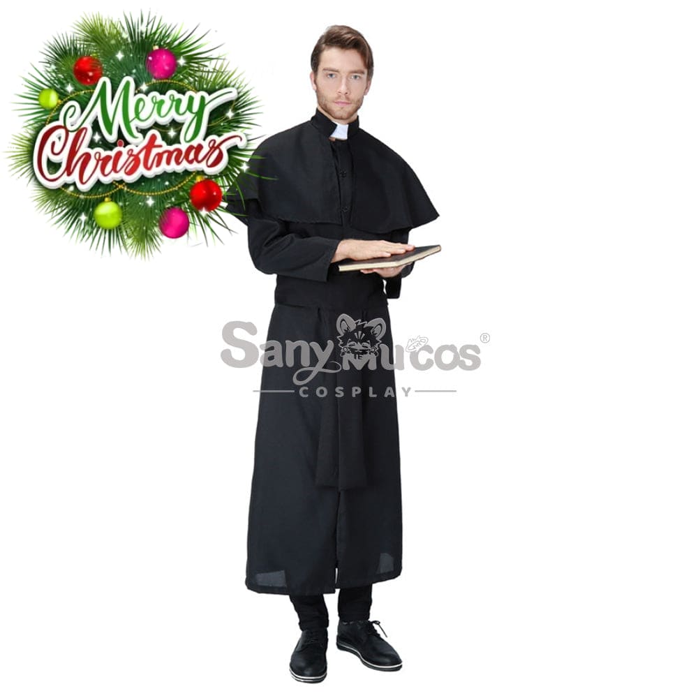 【In Stock】Halloween Cosplay Pastor Gown Costume Costumes