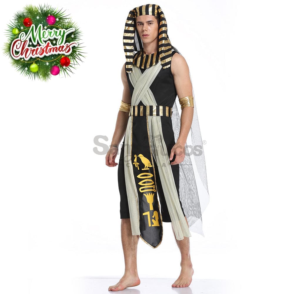 【In Stock】Halloween Cosplay Pharaoh Costume Costumes
