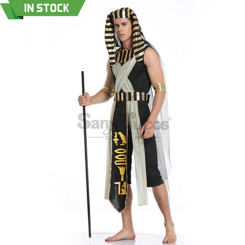 【In Stock】Halloween Cosplay Pharaoh Costume Costumes