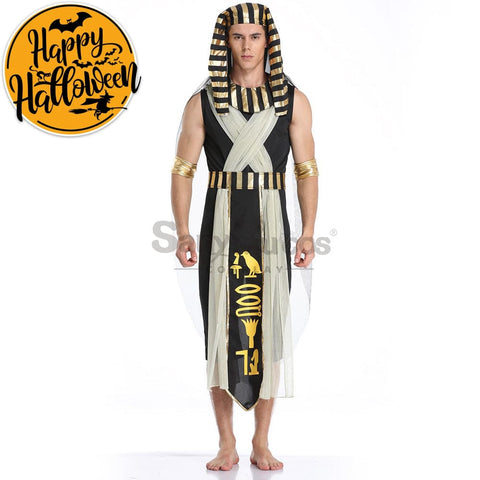 【In Stock】Halloween Cosplay Pharaoh Costume Costumes