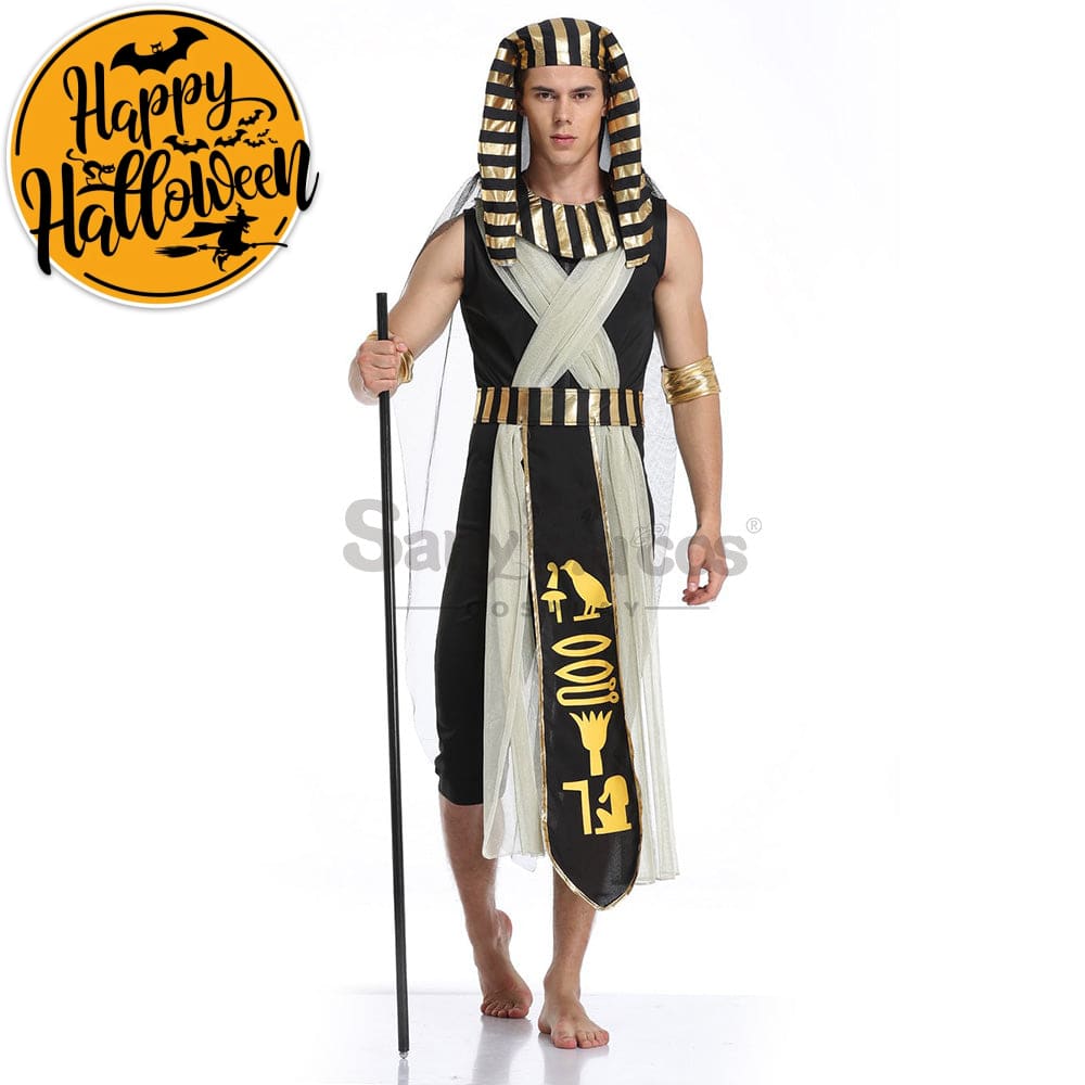 【In Stock】Halloween Cosplay Pharaoh Costume Costumes