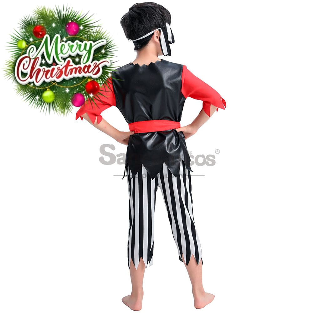 【In Stock】Halloween Cosplay Pirate Costume Boy Size Costumes