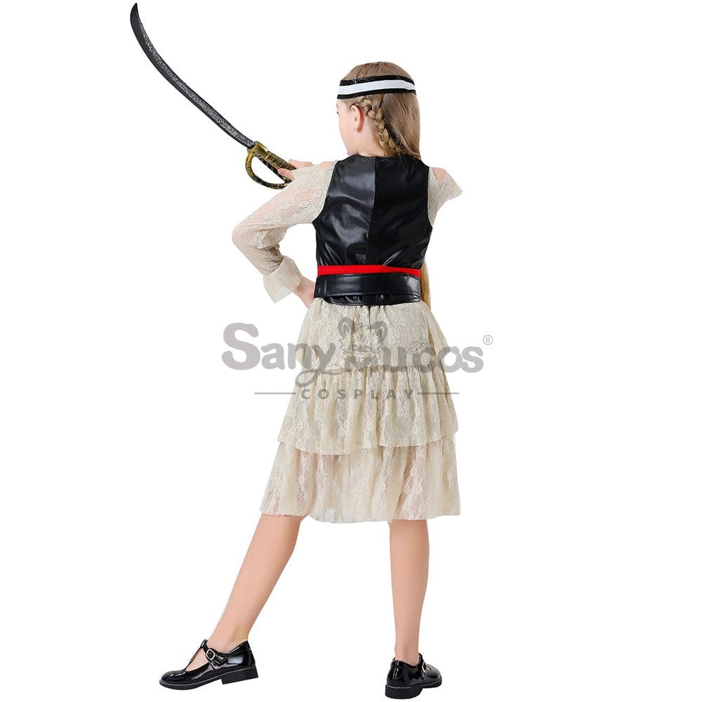 【In Stock】Halloween Cosplay Pirate Costume Girl Size Costumes