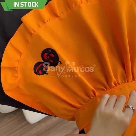 【In Stock】Halloween Cosplay Pumpkin Maid Dress Stage Performance Costume Costumes