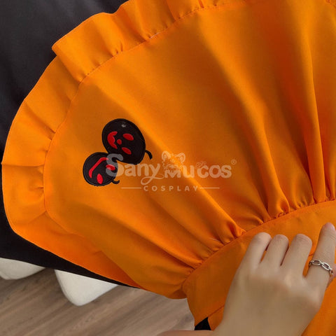 【In Stock】Halloween Cosplay Pumpkin Maid Dress Stage Performance Costume Costumes