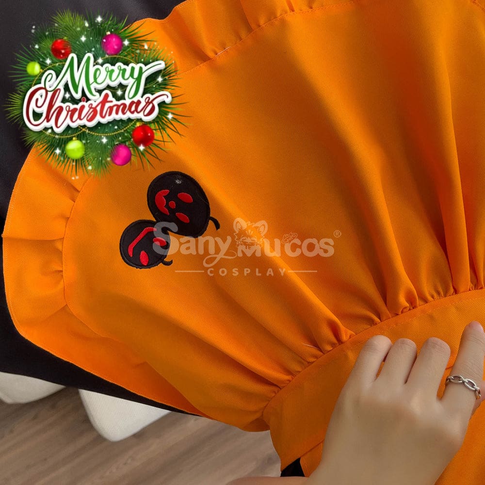 【In Stock】Halloween Cosplay Pumpkin Maid Dress Stage Performance Costume Costumes