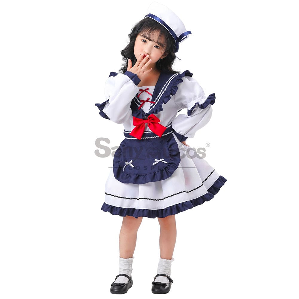 【In Stock】Halloween Cosplay Sailor Costume Kid Size Costumes