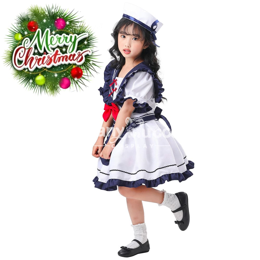 【In Stock】Halloween Cosplay Sailor Costume Kid Size Costumes