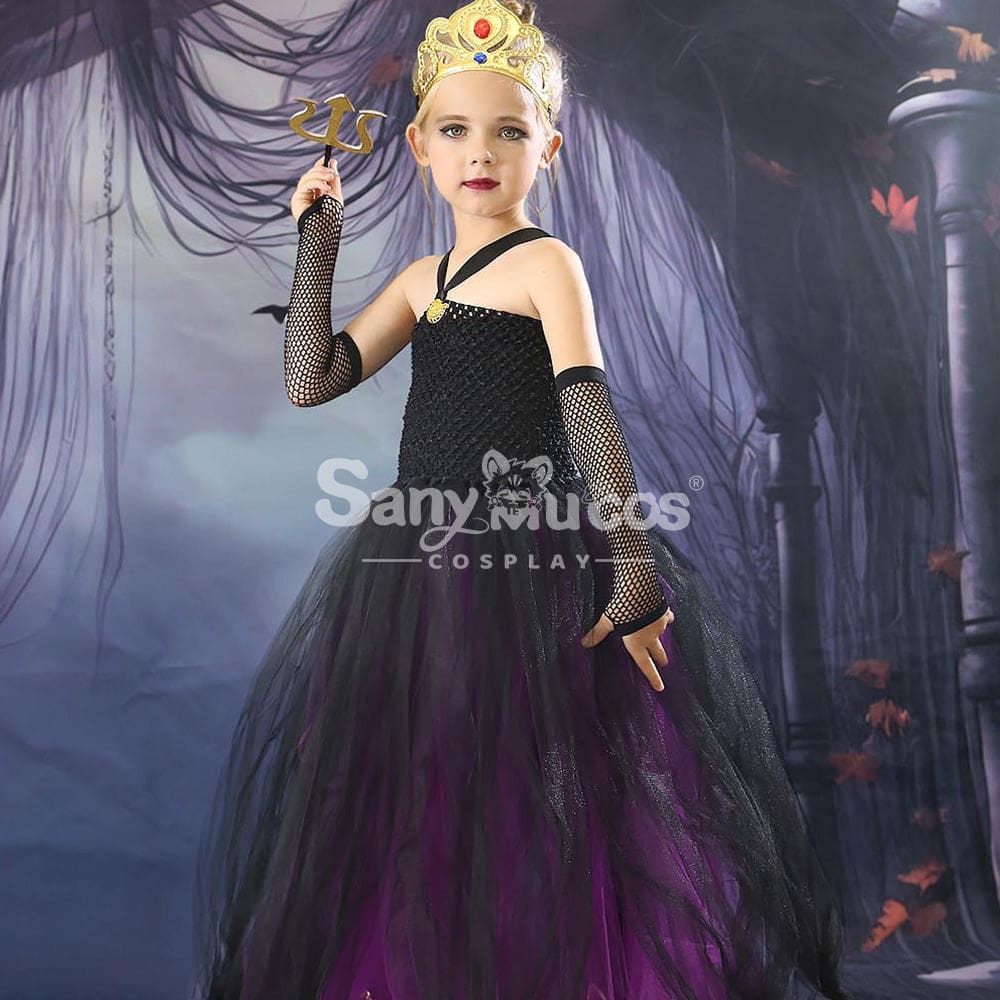 【In Stock】Halloween Cosplay Sea Witch Costume Kid Size Costumes