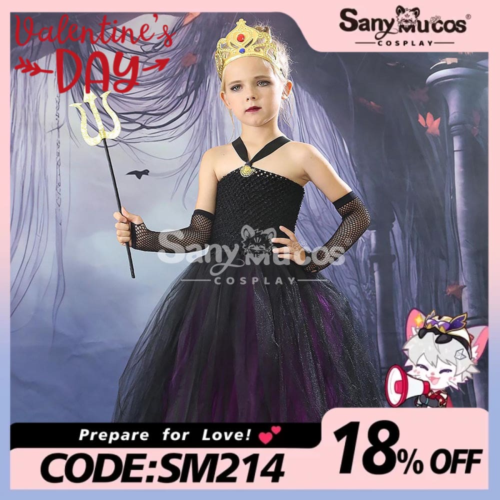 【In Stock】Halloween Cosplay Sea Witch Costume Kid Size Costumes