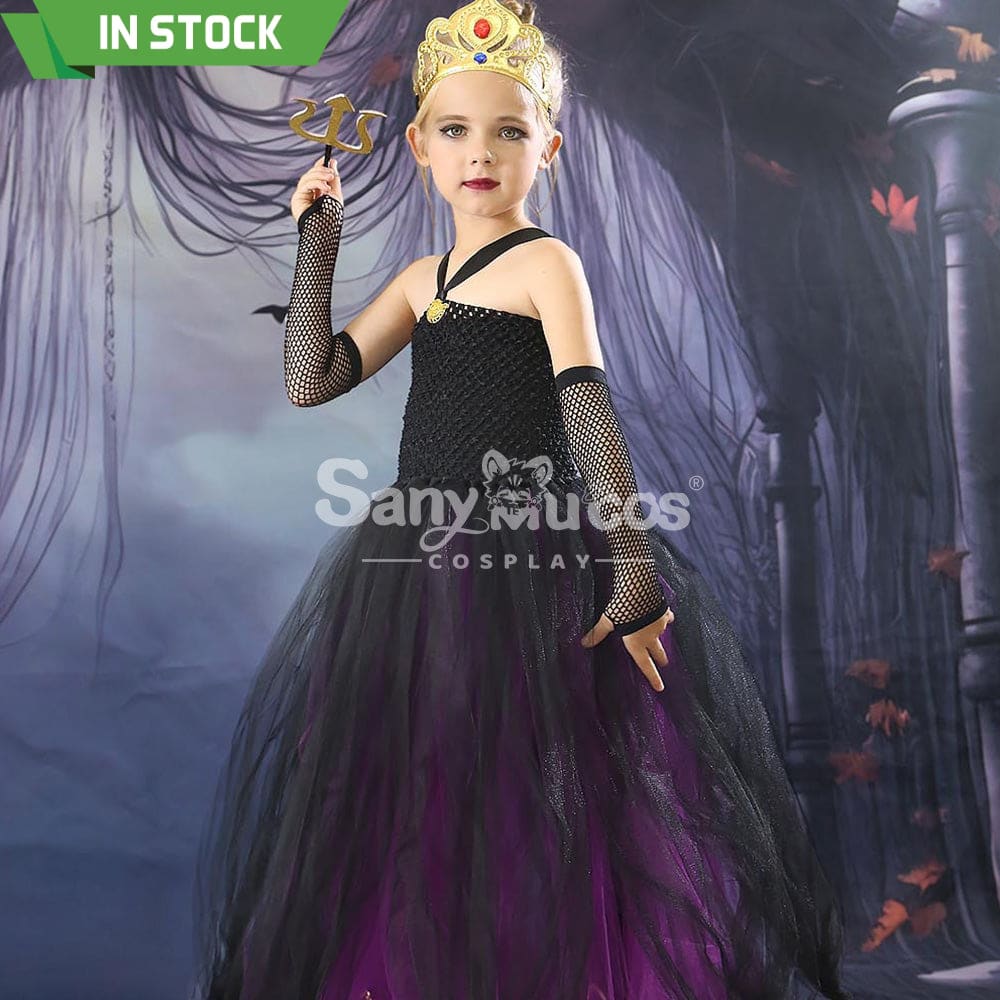 【In Stock】Halloween Cosplay Sea Witch Costume Kid Size Costumes