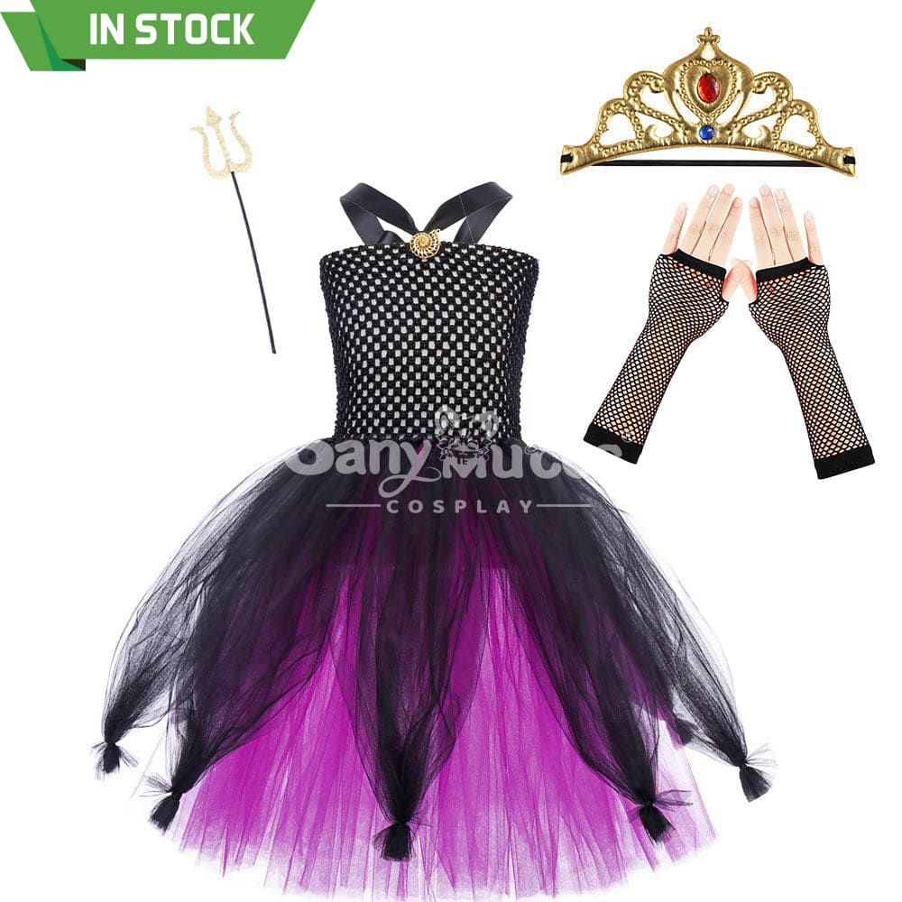 【In Stock】Halloween Cosplay Sea Witch Costume Kid Size Costumes