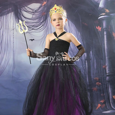 【In Stock】Halloween Cosplay Sea Witch Costume Kid Size Costumes