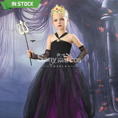 【In Stock】Halloween Cosplay Sea Witch Costume Kid Size Costumes