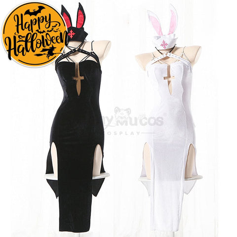 【In Stock】Sexy Cosplay Japanese Style Cat Girl Nurse Performance Suit Costume Costumes