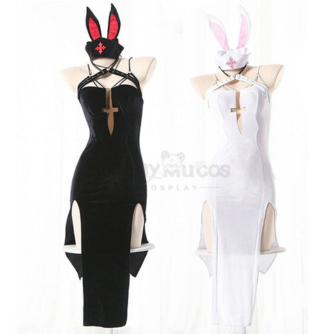 【In Stock】Sexy Cosplay Japanese Style Cat Girl Nurse Performance Suit Costume Costumes