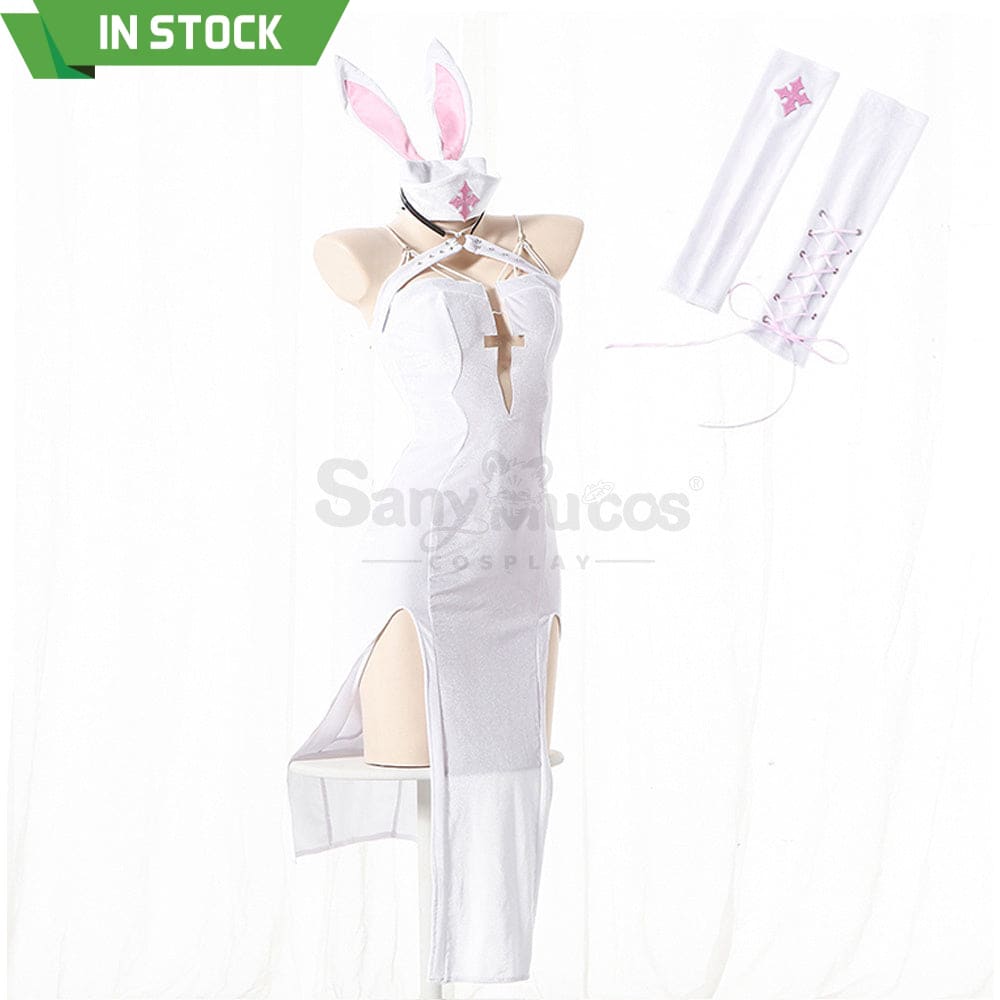 【In Stock】Sexy Cosplay Japanese Style Cat Girl Nurse Performance Suit Costume Costumes