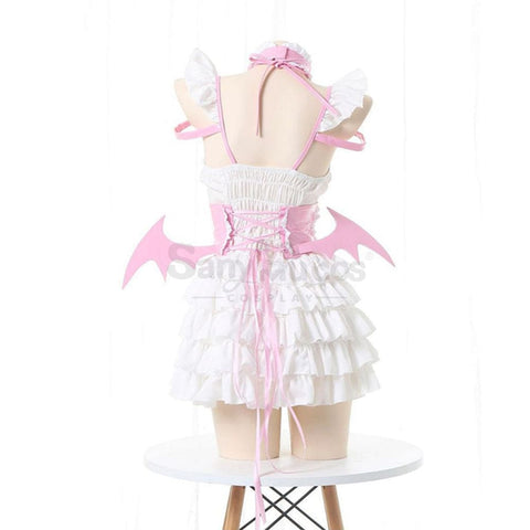 【In Stock】Sexy Cosplay Japanese Style Sweetheart Maid Devil Lolita Dress Costume Costumes