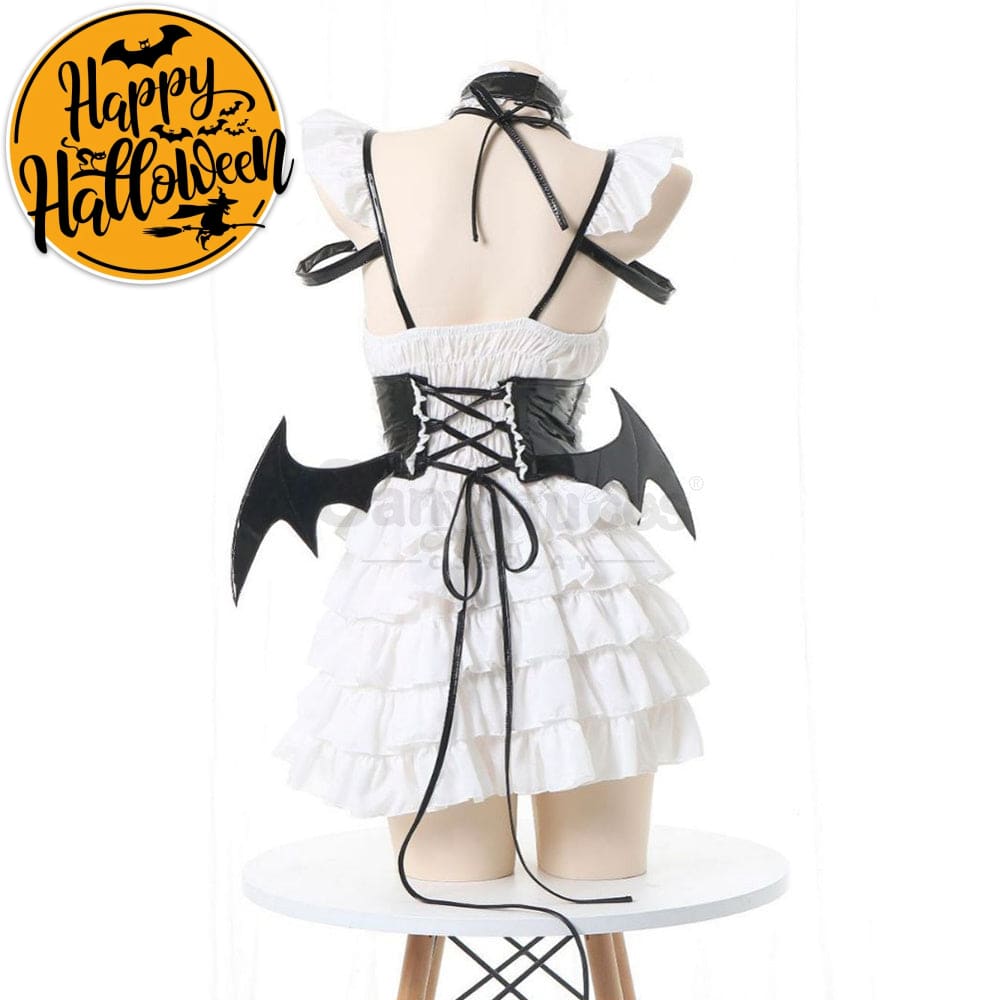 【In Stock】Sexy Cosplay Japanese Style Sweetheart Maid Devil Lolita Dress Costume Costumes
