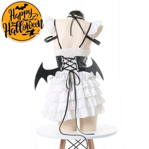 【In Stock】Sexy Cosplay Japanese Style Sweetheart Maid Devil Lolita Dress Costume Costumes