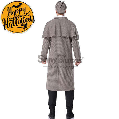 【In Stock】Halloween Cosplay Sherlock Holmes Costume Adult Size Costumes