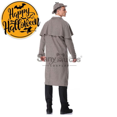 【In Stock】Halloween Cosplay Sherlock Holmes Costume Adult Size Costumes