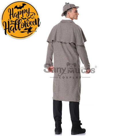 【In Stock】Halloween Cosplay Sherlock Holmes Costume Adult Size Costumes