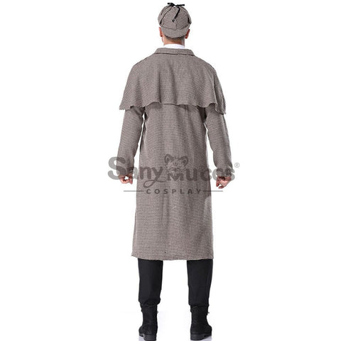 【In Stock】Halloween Cosplay Sherlock Holmes Costume Adult Size Costumes