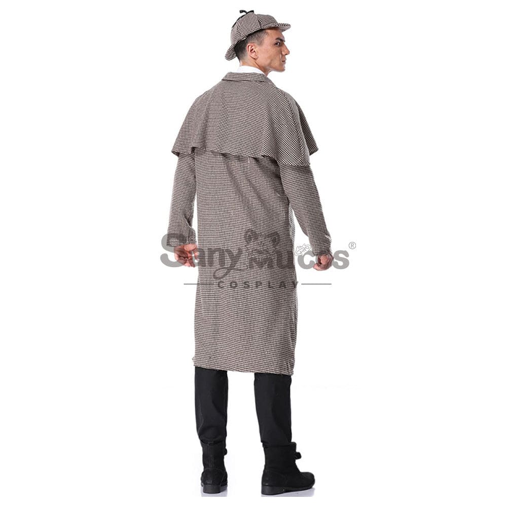 【In Stock】Halloween Cosplay Sherlock Holmes Costume Adult Size Costumes