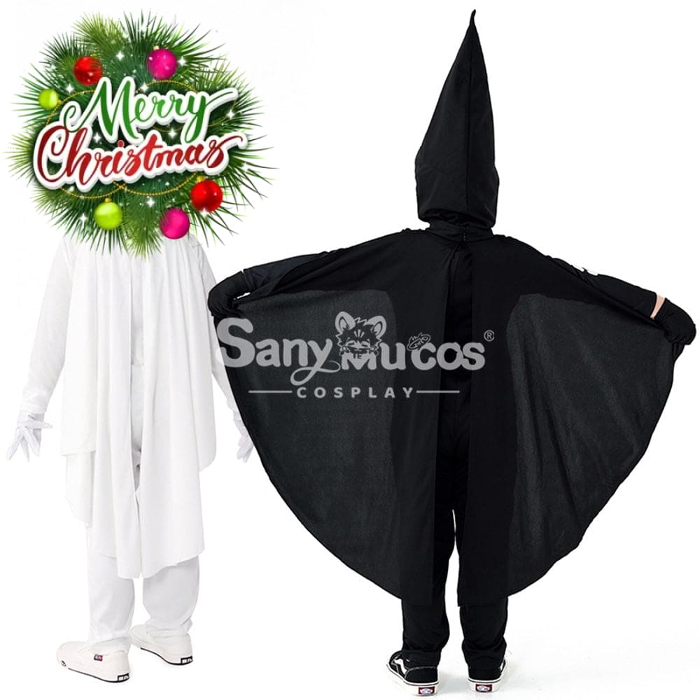 【In Stock】Halloween Cosplay Skeleton Ghost Costume Kid Size Costumes