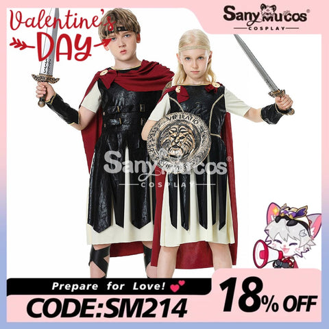 【In Stock】Halloween Cosplay Spartans Costume Kid Size Costumes