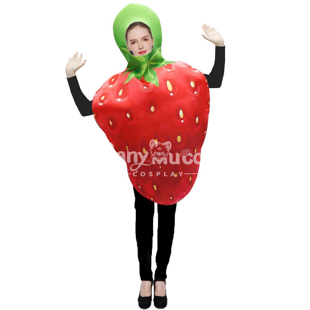 【In Stock】Halloween Cosplay Strawberry/Fish/Avocado Costume Strawberry Costumes