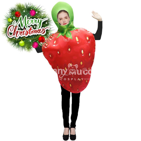 【In Stock】Halloween Cosplay Strawberry/Fish/Avocado Costume Strawberry Costumes